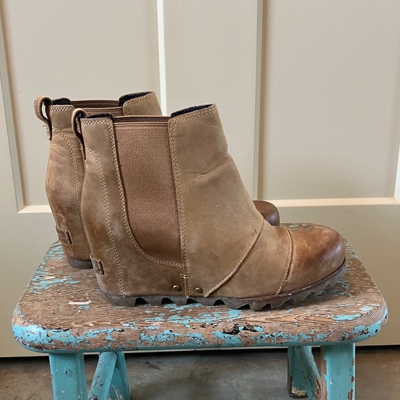 Sorel Shoes - Sorel Brown Ankle Booties